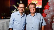 Rick Moranis and Dave Thomas attend the Dave Thomas And The Second City Present 'Take Off, EH!' / Image Source: Getty